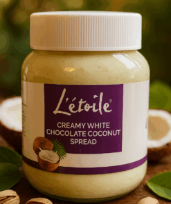 Alternative view of Letoile Creamy White Chocolate Coconut Spread 370G