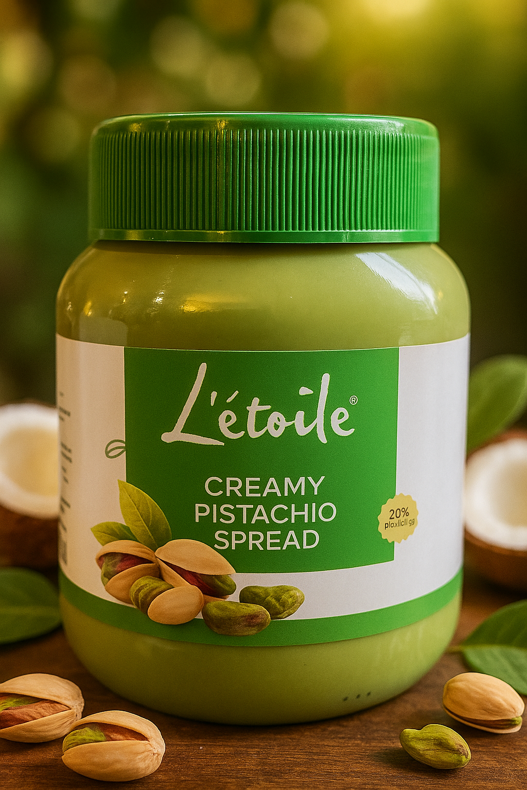 Letoile Creamy Pistachio Spread 370G - Image 2