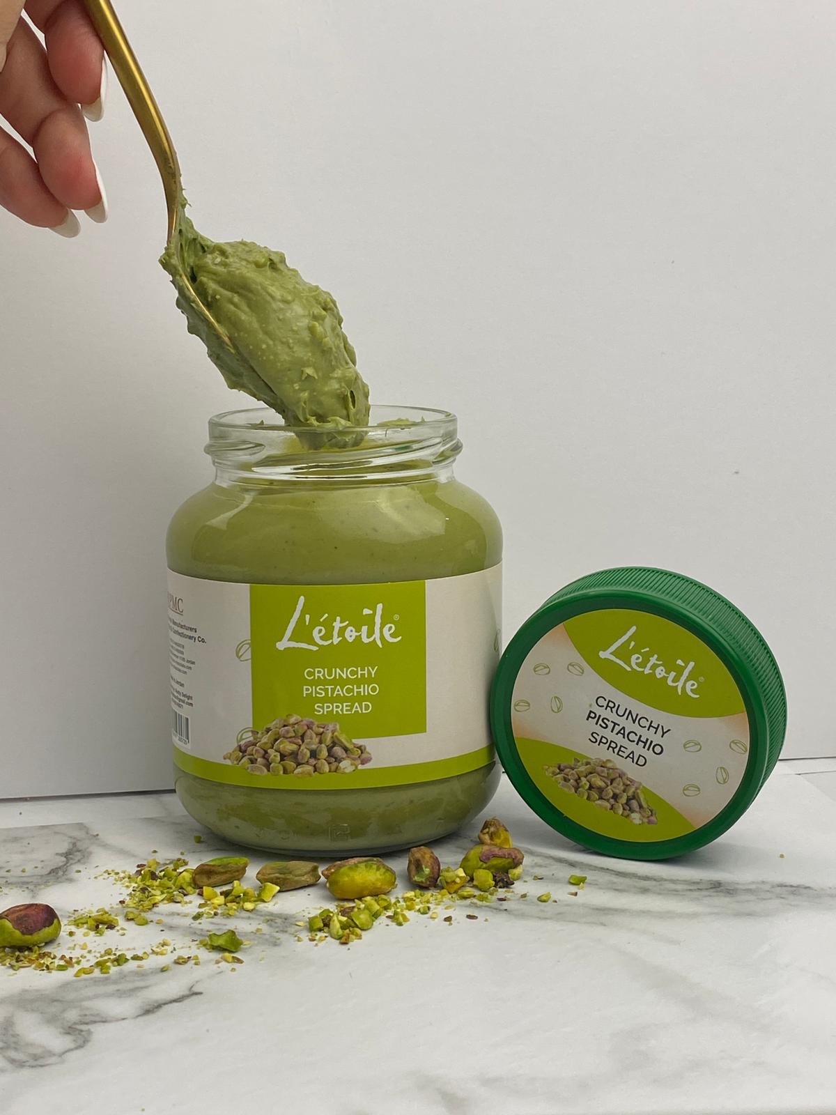 Letoile Crunchy Pistachio Spread 370G - Image 3